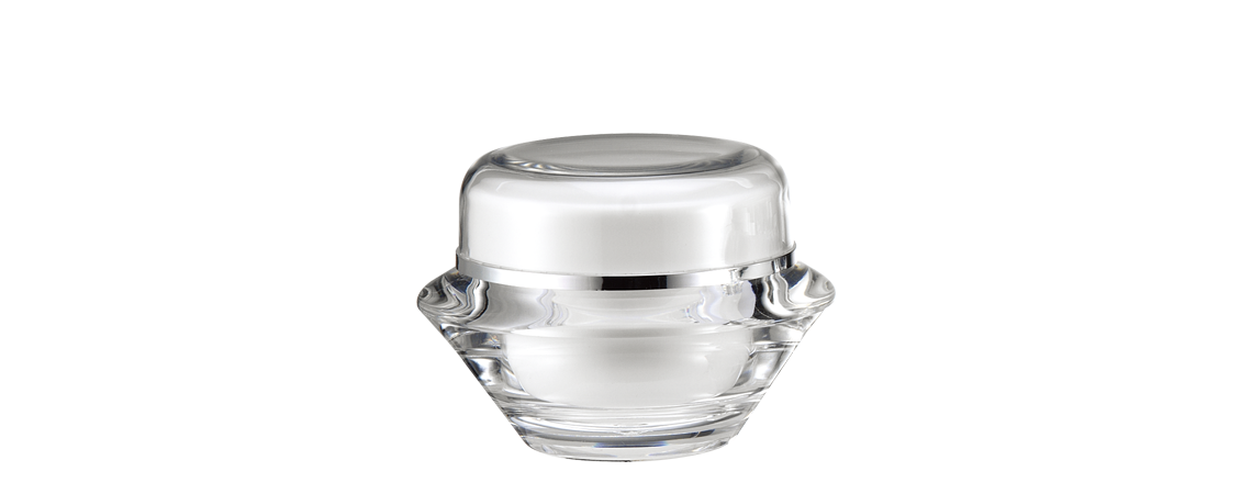 Acrylic Round Cream Jar 20ml - A-20 Starry Dream